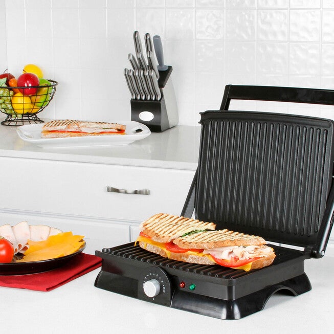 Kalorik Contact Grill, SILVER, hi-res image number 0