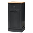 Marcel Farmhouse Coastal Kitchen Cabinet Furniture, GREY OAK BROWN, hi-res image number null