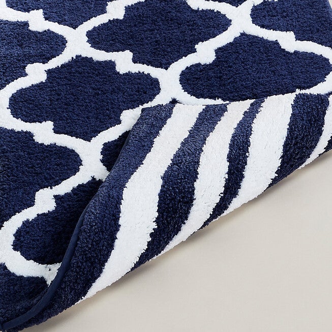 Marrakesh Collection 100% Polyester 20 inches X 60 inches Runner Bath Rug, , alternate image number null