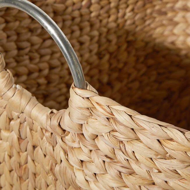 Brown Sea Grass Contemporary Storage Basket Storage Basket, , alternate image number null