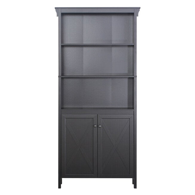 Hawksbury Bookcase With 2 Door Bookcase, , alternate image number 2