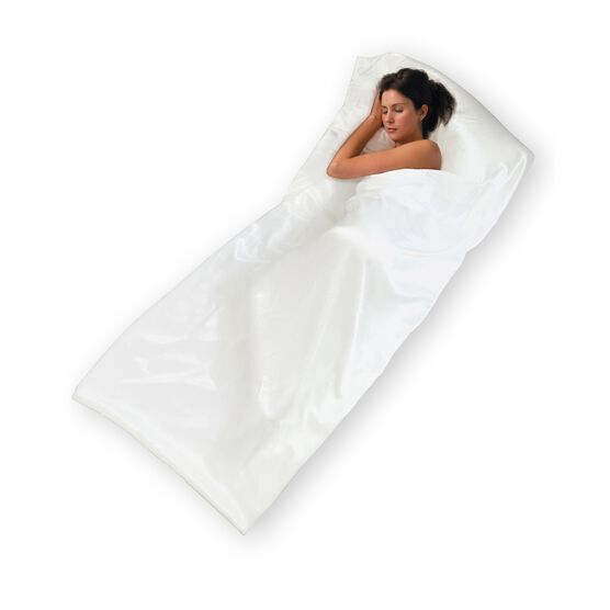 Fresh Ideas Embossed Microfiber Personal Sleep Sack, WHITE, hi-res image number null