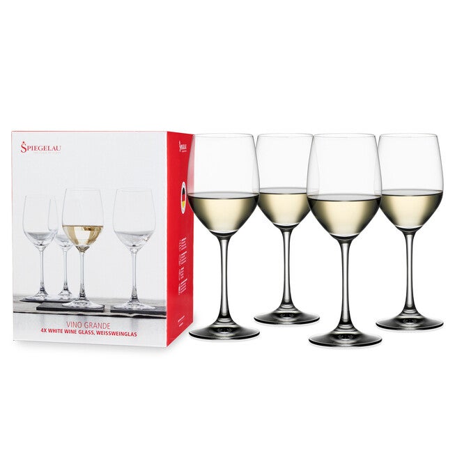 12 Oz Vino Grande White Wine Set (Set Of 4), CLEAR, hi-res image number null