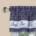 Live, Love, Laugh Window Curtain Valance - 58x14, , alternate image number null