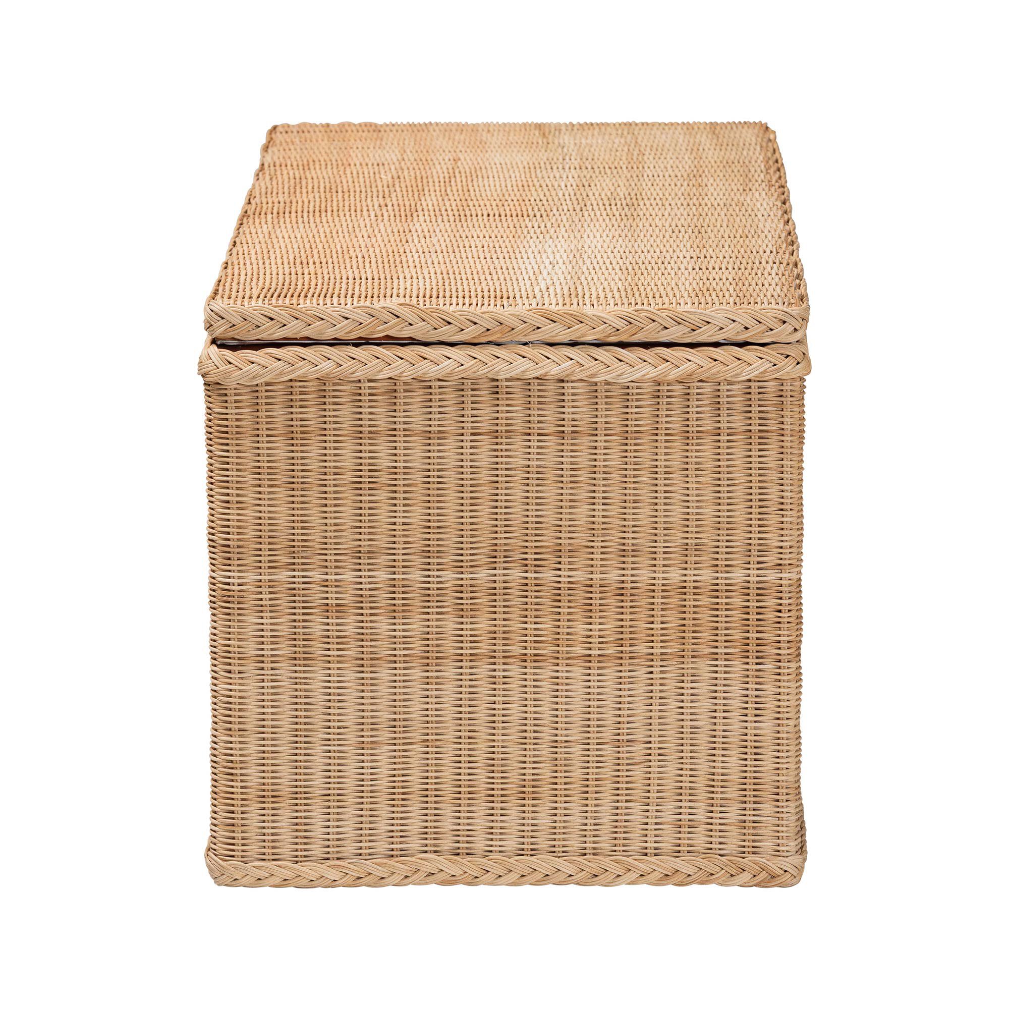 Caden Braided Natural Rattan Chest, NATURAL RATTAN, alternate image number 4