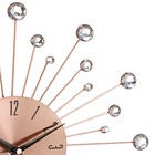 Copper Metal Glam Wall Clock, , alternate image number null