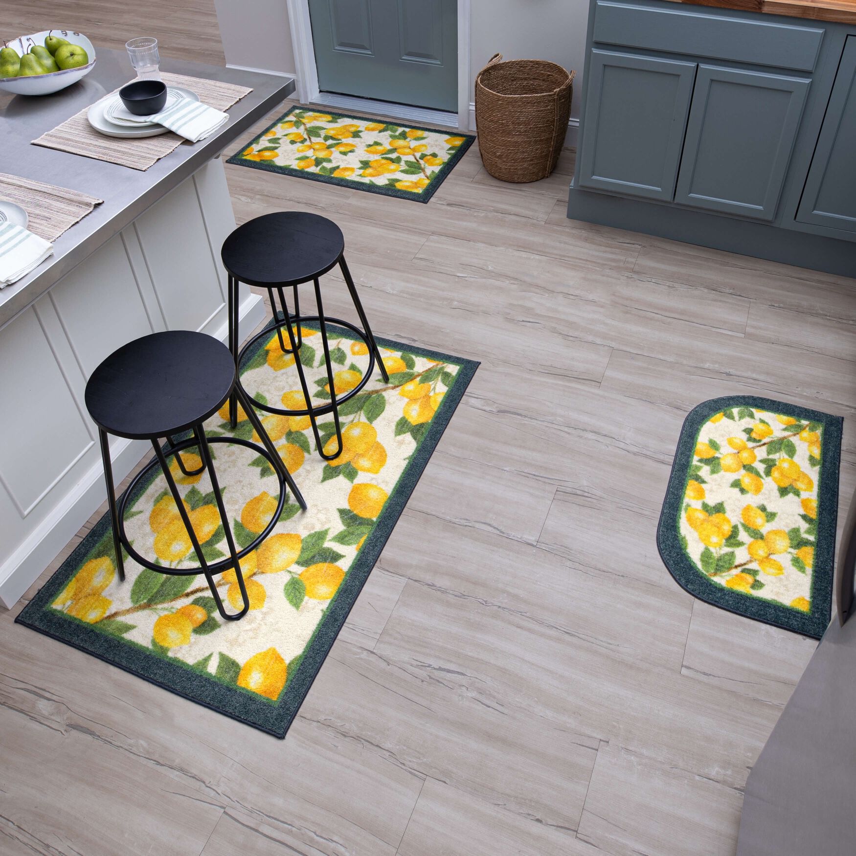 Lemon Grove Kitchen Rug, , alternate image number 9