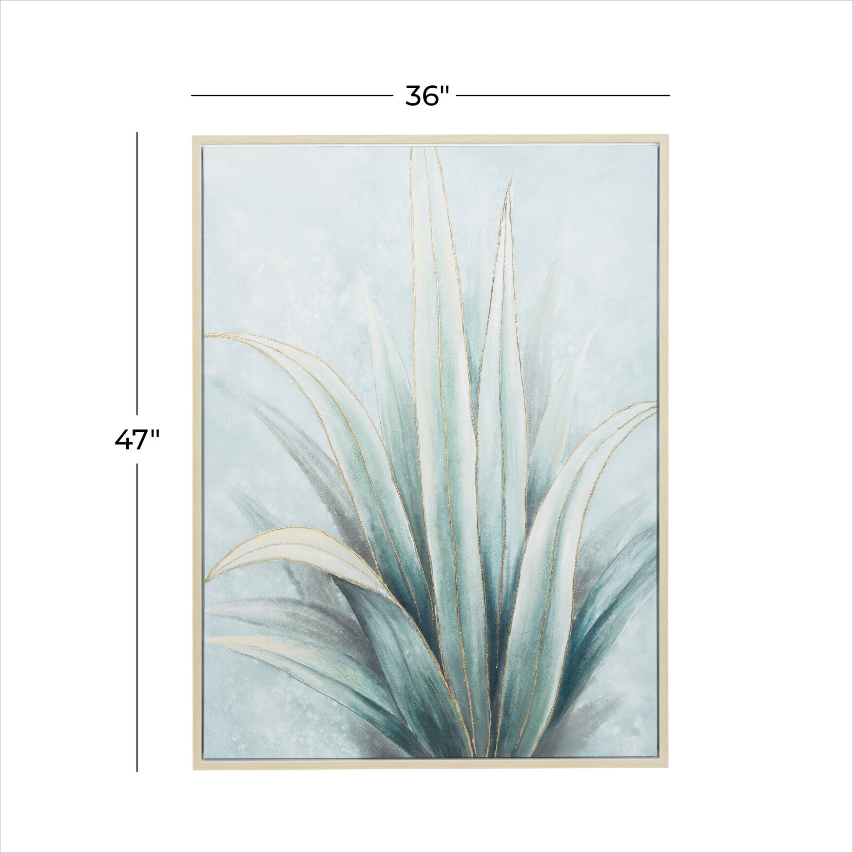 Blue Canvas Coastal Style Wall Art Framed Wall Art, , alternate image number 7