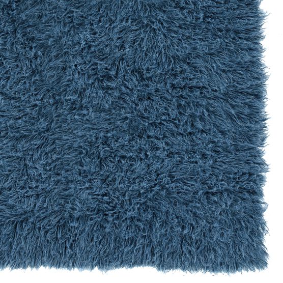 Flokati Denim Blue Rug, , alternate image number null
