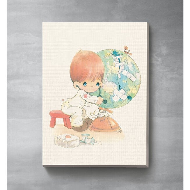 Monitoring The Planet'S Health Canvas Wall Art, O, hi-res image number 0