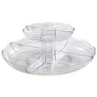 2 Tier Carousel Trivet Tray, CLEAR, hi-res image number 0
