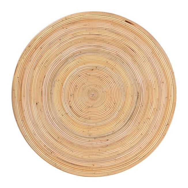 Tokyo Laminated Natural Rattan Coffee Table, NATURAL BROWN, alternate image number null