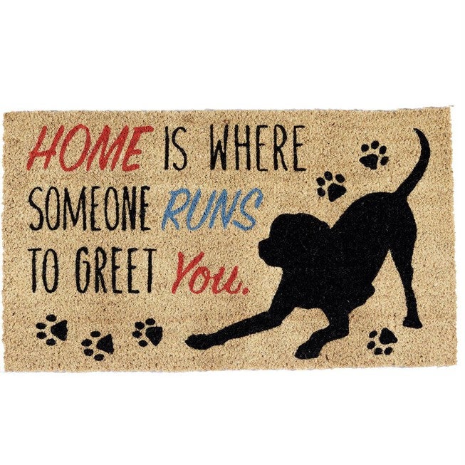 Home Dog Doormat, MULTI, hi-res image number 0
