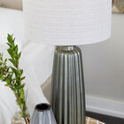 Grey Ceramic Traditional Table Lamp, , alternate image number null