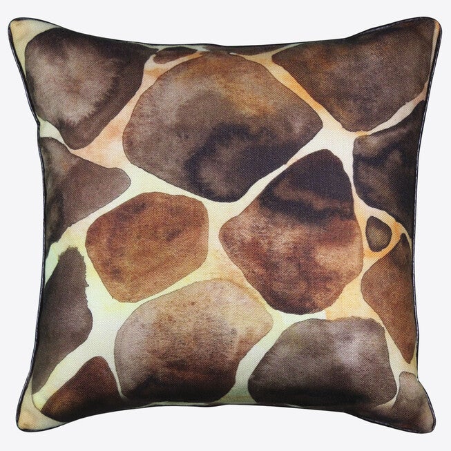 Giraffe Reversible Decorative Pillow, , on-hover image number null