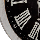 Black Farmhouse Wood Wall Clock, , alternate image number null