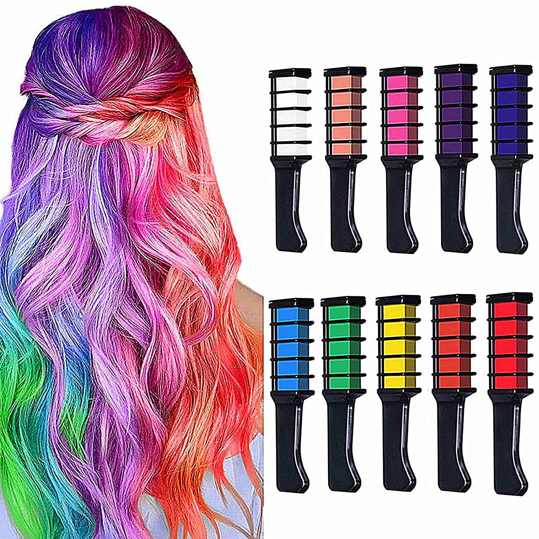 Temporary Hair Color Chalk Beauty Tools, , alternate image number 6