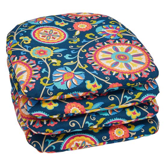 Set of 4 Stacking Chair Pads, Set of 4 Stacking Chair Pads,