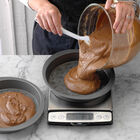 9 Inch Non Stick Metal Round Baking Pan, ASH GREY, hi-res image number null