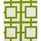 Modern Links Applique 20X20 Indoor Outdoor Decorative Pillow, , alternate image number null