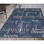 Liora Manne Riviera Happy Words Indoor/Outdoor Rug, , alternate image number null
