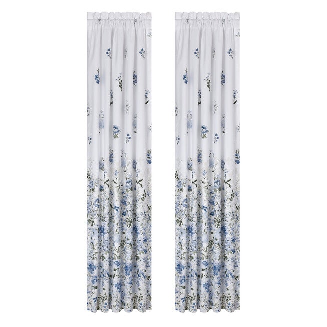 Kourtney 84 Inch Window Panel Pair, BLUE, alternate image number null