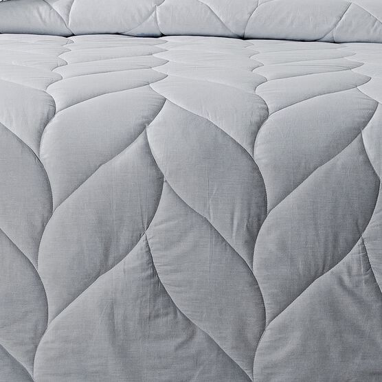 Antimicrobial Grey Down Alternative Comforter Comforters, , alternate image number null