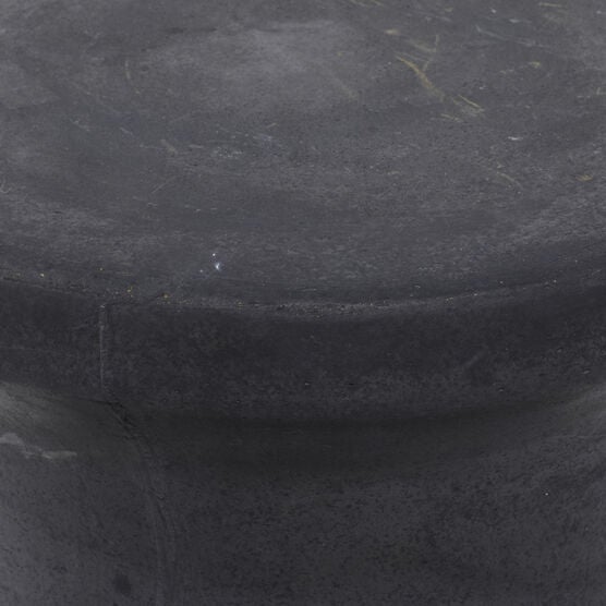 Black Fiber Clay Industrial Stool, , alternate image number null