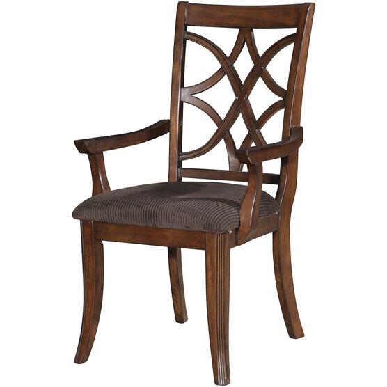 Arm Chair (Set-2), BROWN DARK WALNUT, hi-res image number null