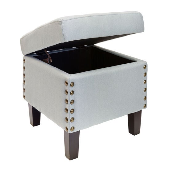 Vienna Tufted Ottoman Storage Bench Furniture Brylane Home