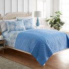 Seersucker Floral Design 6-in-1 Quilt Set, , alternate image number null