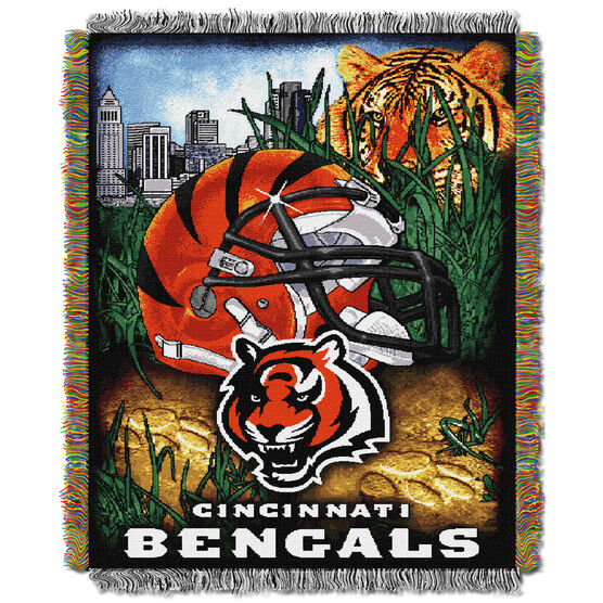 Bengals Home Field Advantage Throw, MULTI, hi-res image number null