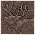 Buck 8" x 8" Indoor Outdoor Wall Décor, , on-hover image number null