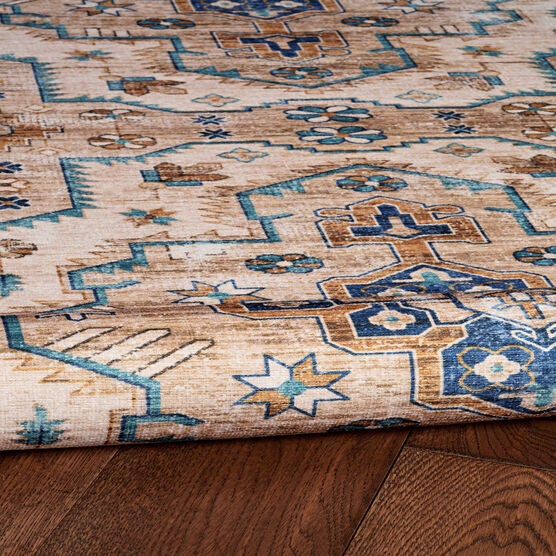 Washable Julian Ivory/Gold Rug, , alternate image number null