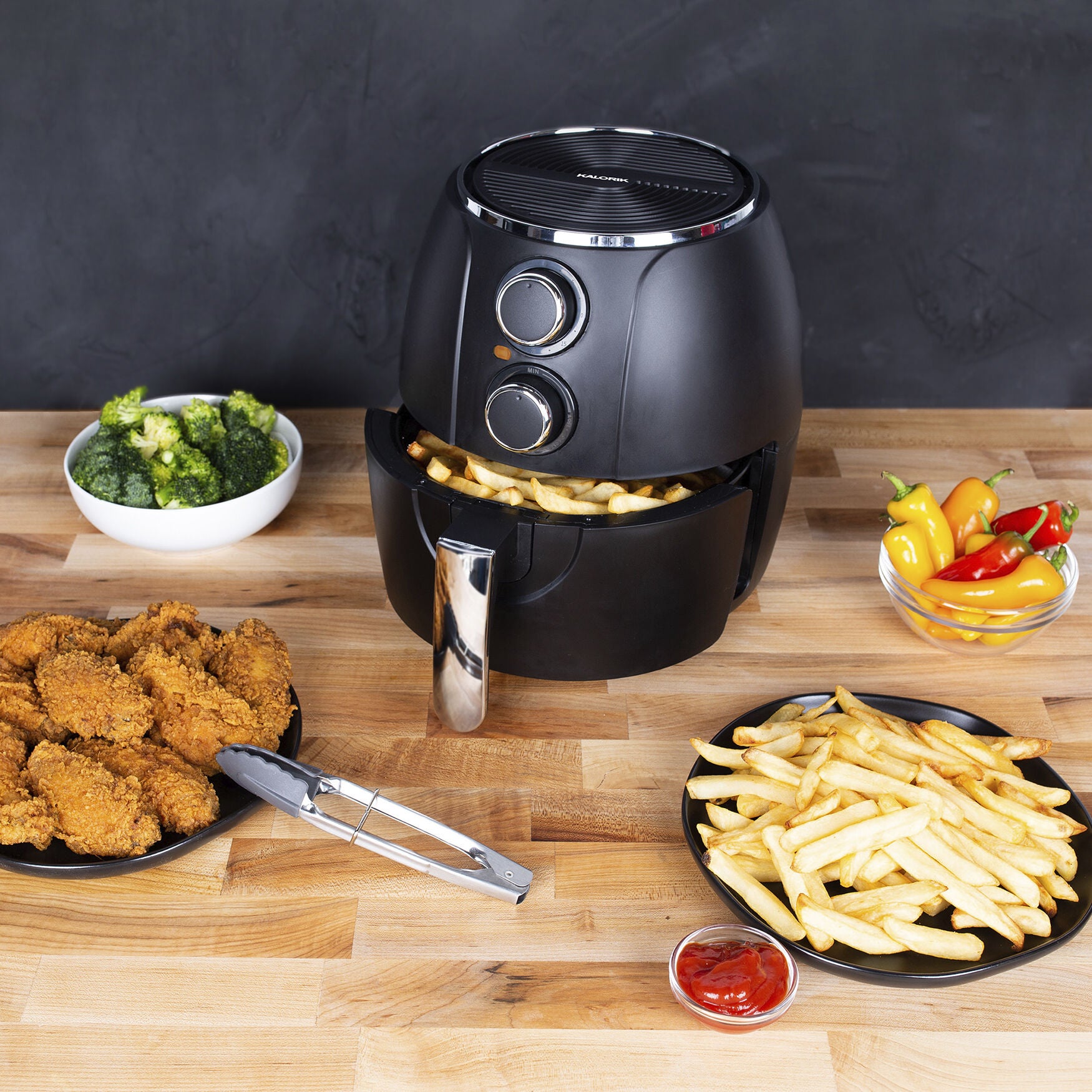 Kalorik 3 Liter Deep Fryer with Timer & Reviews