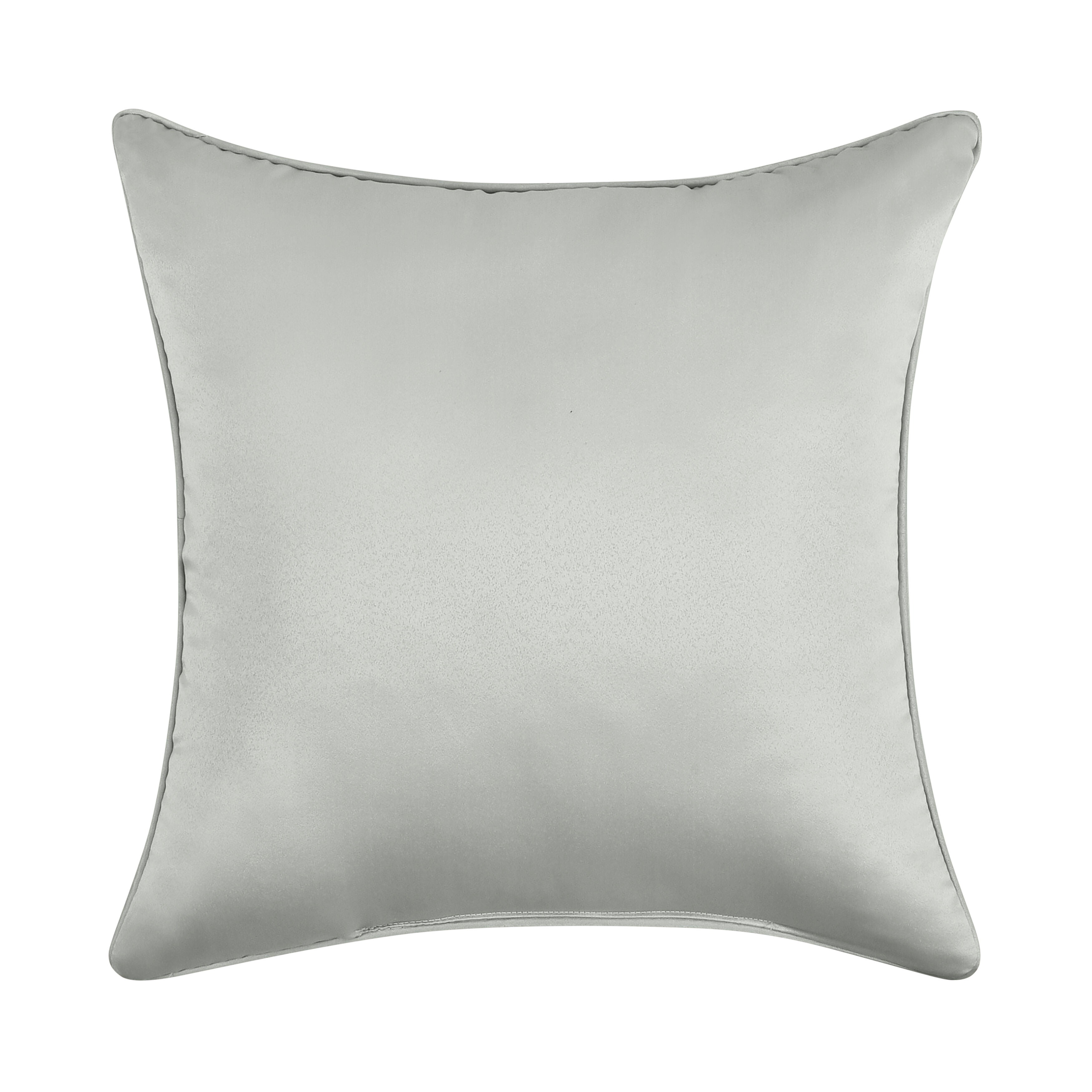 CALMFIELD 18 inches SQUARE DECORATIVE THROW PILLOW, AQUA, on-hover image number 1