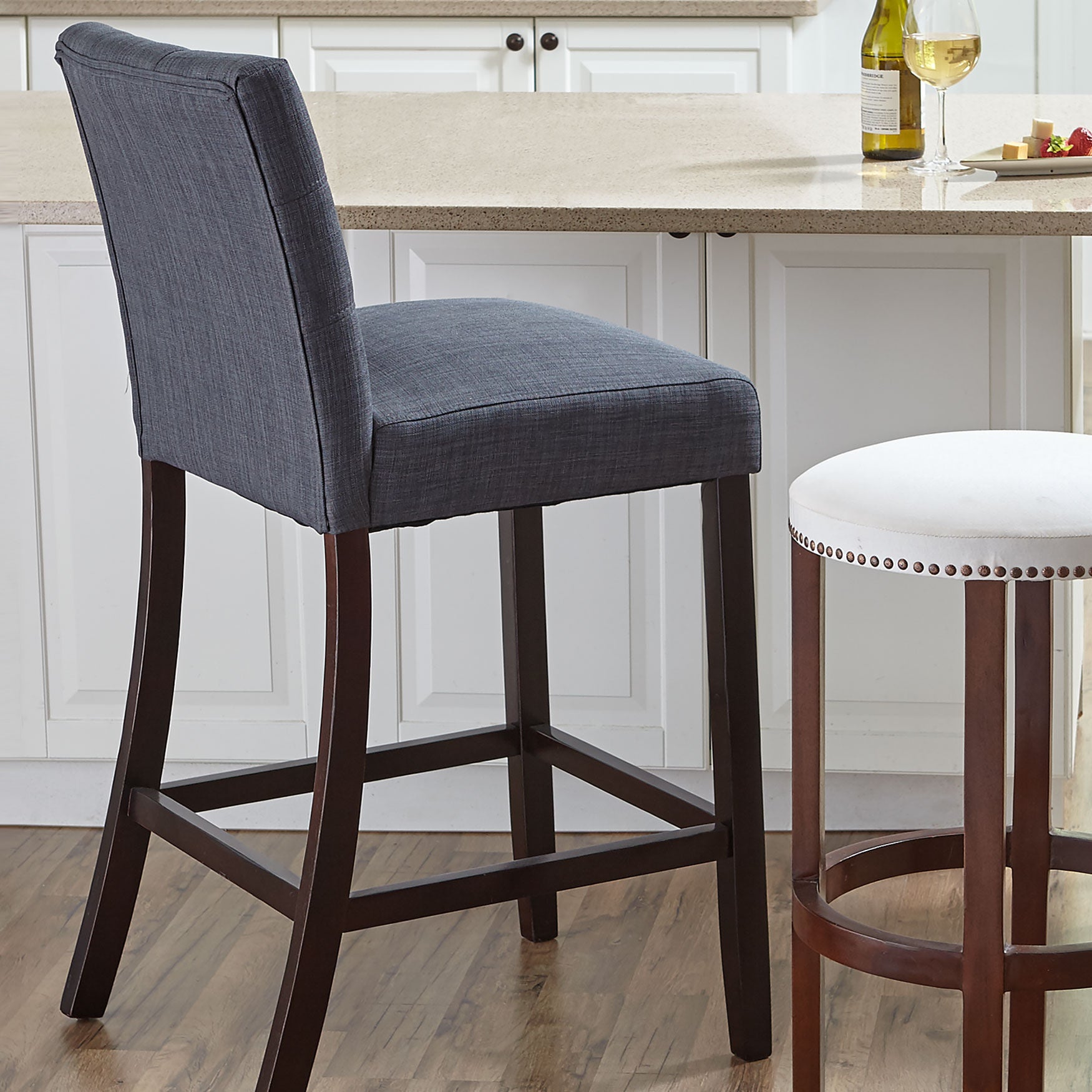 Aida Plus Size Living Counter Stool Brylane Home