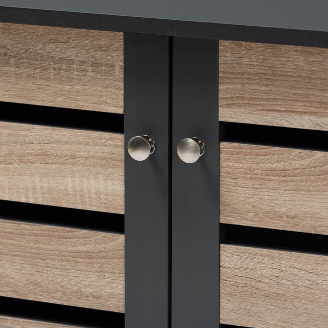 Gisela 2-Door Shoe Storage Cabinet Furniture, , alternate image number null