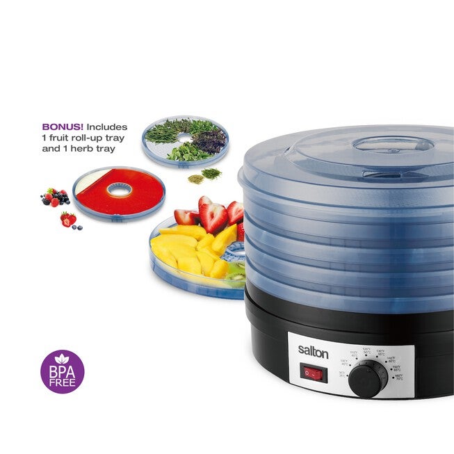 Food Dehydrator - Black, , alternate image number 5