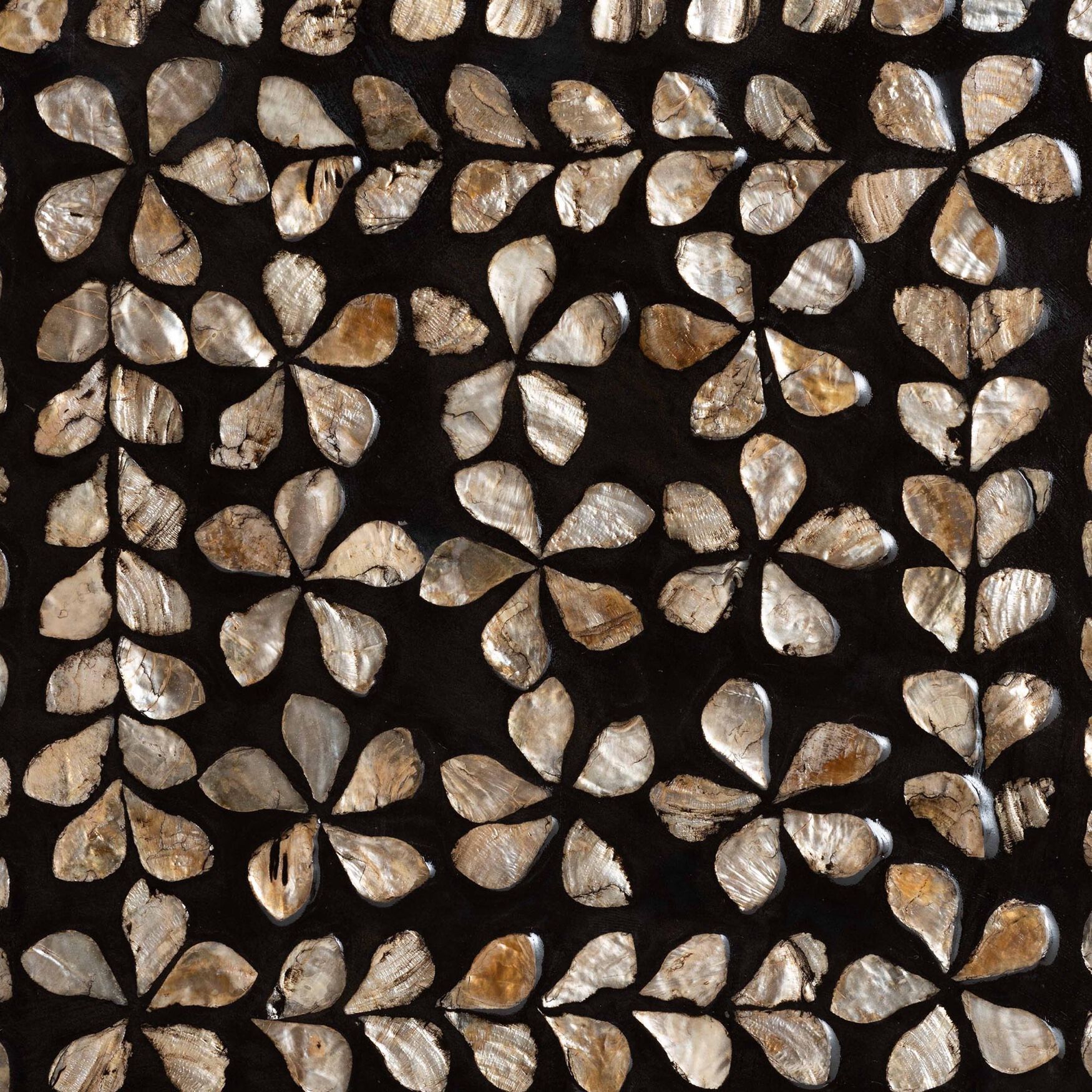 Feronia Modern Bohemian Black and Bronze Mother of Pearl End Table, , alternate image number 10