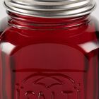 Retro Glass Salt & Pepper Set - Red, , alternate image number null