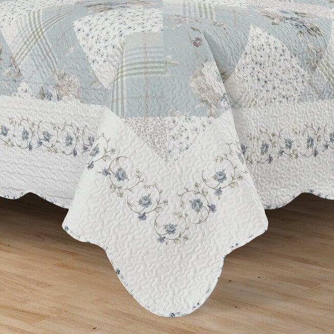 Bungalow Spa 3 Piece Quilt Set, SPA, alternate image number null