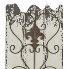 Set Of 2 White Wood Rustic Wall Décor, , alternate image number null