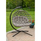 Hanging Pumpkin Cross Weave Loveseat, SAND, hi-res image number null