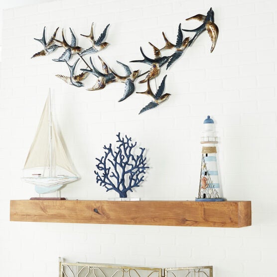 Black Iron Coastal Wall Decor, , alternate image number null