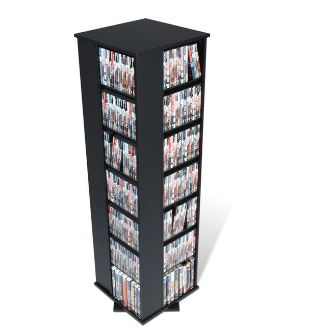 Large 4-Sided Spinning Tower, BLACK, hi-res image number 0