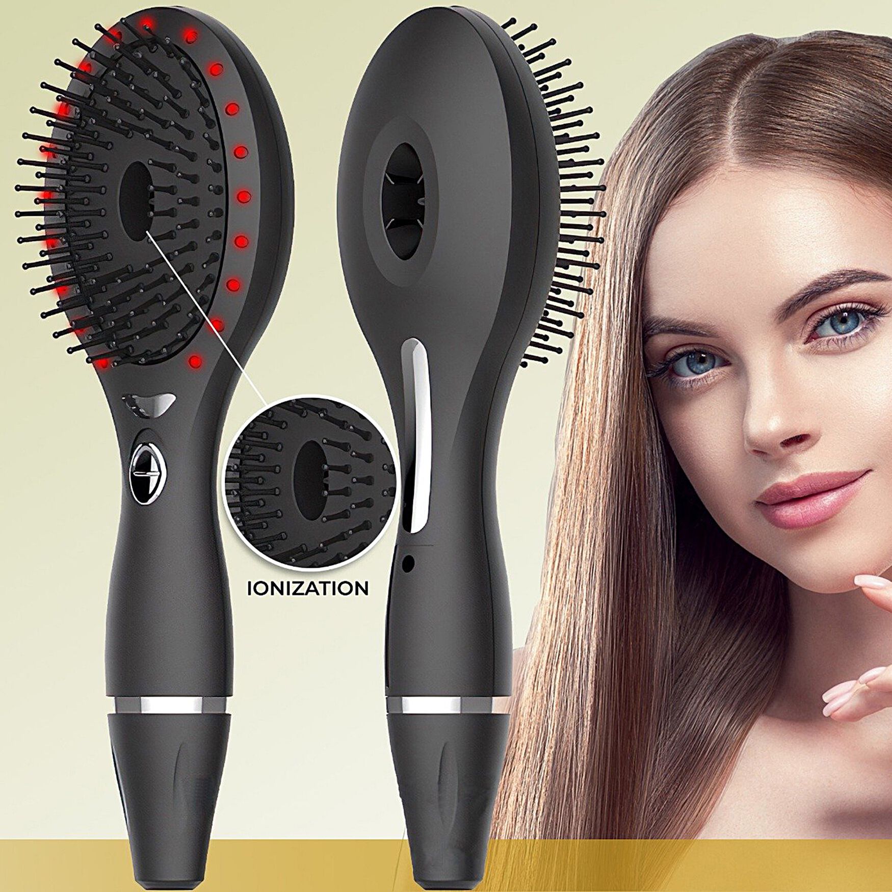 Infra-Sonic Hair Regrow Brush Beauty Tools, , on-hover image number 1