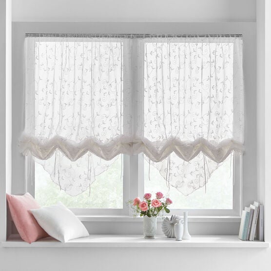 Margo Rod Pocket Moving Panel Sheer Curtains Brylane Home