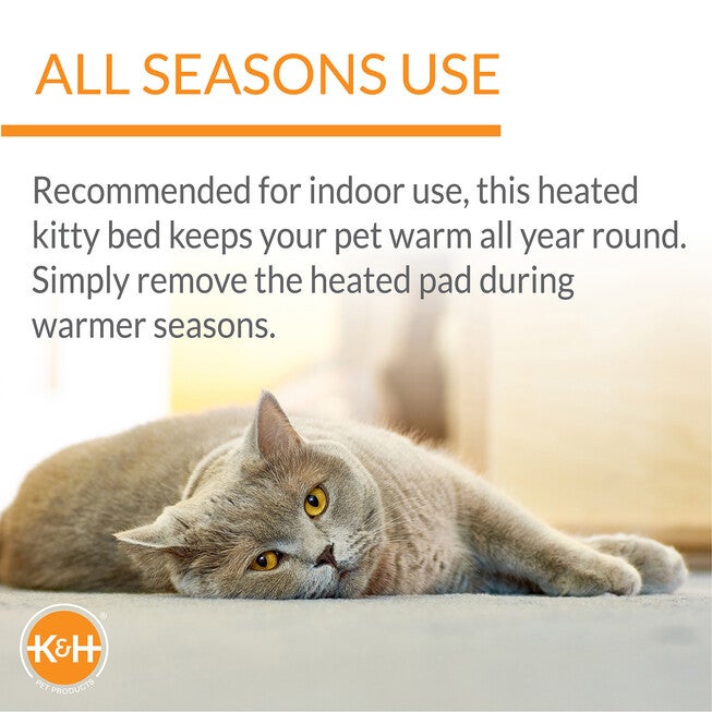 Heated Thermo- Kitty Cat Bed, , on-hover image number null