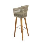 Grey Wood Modern Bar Stool, , alternate image number null